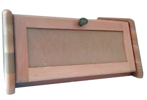 Хлібниця дерев'яна Mazhura без плитки 20,5x40,5x30,5см (mz708119)