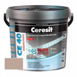 Смесь для заполнения швов Ceresit  до 6 мм багама 43 CE 40 Aquastatic 5 кг