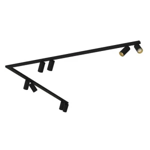 Світильник Nowodvorski Mono Corner VIII 2X150 Black/Gold (7700)