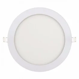 Фото панель встроенная led horoz electric slim-18 18w 6400k 1170lm d-221мм круглая белая (056-003-0018-040)