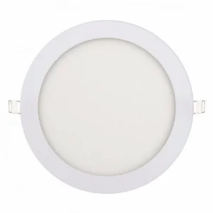 Фото панель встроенная led horoz electric slim-18 18w 6400k 1170lm d-221мм круглая белая (056-003-0018-040)