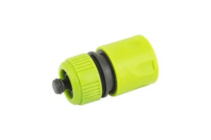 Коннектор для шланга MASTERTOOL 1/2" с аквастопом (92-9314)
