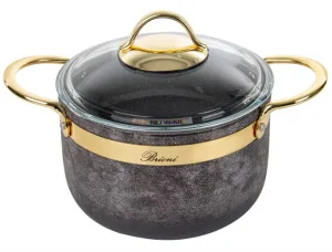 Каструля Brioni антипригарна 18см, 2,5л, 3,5мм (764-013)