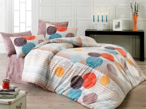Комплект постільної білизни Majoli Kamelya v2 200x220см (BT_010078261)