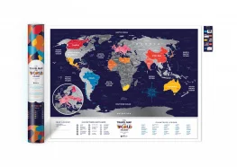 Фото скретч карта мира travel map holiday world