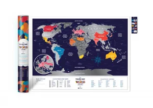 Фото скретч карта мира travel map holiday world