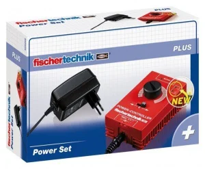 Фото дополнительный набор fisсhertechnik plus блок питания (ft-505283)