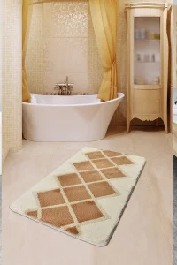 Килимок для ванної кімнати Chilai Home Havana Bej 60x100см (CH_11002417)