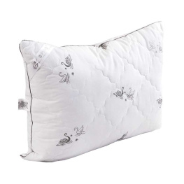 Фото подушка руно swan luxury с искусственным лебединым пухом 50x70см (310.52_swan luxury)