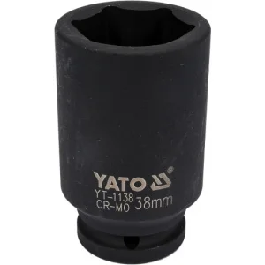 Головка торцева ударна YATO 6-гранна 3/4" 27x90мм (YT-1127)