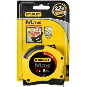 Рулетка вимірювальна STANLEY MAX 8м (0-33-959)