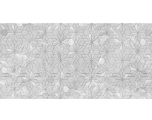 Плитка Golden Tile Gloria Flowers серая 30x60см (GL2151)