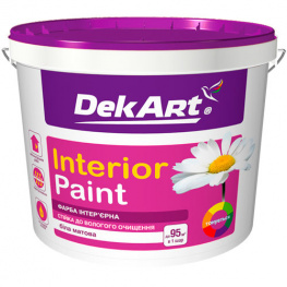 Краска интерьерная DekArt Interior Paint белая 12,6кг