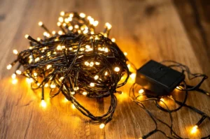 Фото электрогирлянда bpny линейная 300led 30м тепло-белый (108085)
