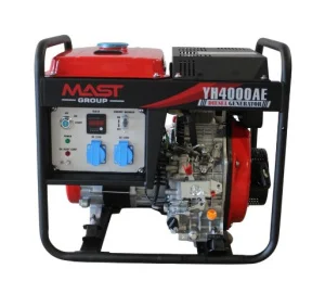 Генератор дизельний Mast Group YH4000AE 3кВт