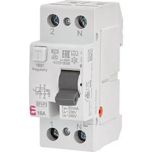 Диференціальне реле ETI EFI6-P2 40/0,03 тип AC 6kA (2061252)