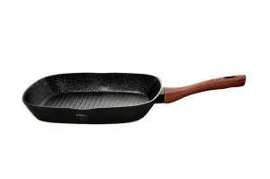 Пательня-гриль Berlinger Haus Ebony ROSEWOOD 28x28x4,1см (1721-BH)