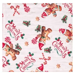 Фото ранер ardesto christmas gingerbread 33x137см (art01hcg)