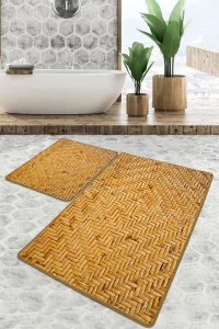 Набір килимків для ванної кімнати Chilai Home Tetris Banyo Halisi Djt 60x100+50x60см (CH_110024126)