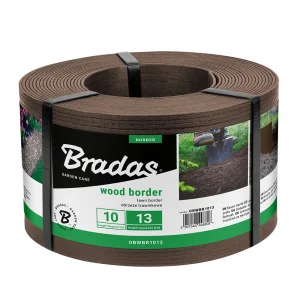 Бордюр Bradas Wood Border 130ммх2,8ммх10м коричневый (OBWBR1013)