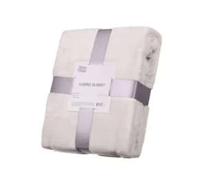 Фото плед ardesto flannel айвори 160х200см (art0201sb)