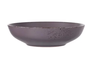 Тарілка супова Ardesto Lucca Grey brown 200мм (AR2920GMC)