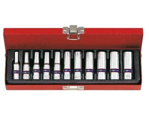 Набір головок торцевих King Tony 1/4" 11 предметів (2511MR)