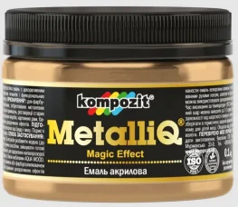 Эмаль акриловая Kompozit MetalliQ бронза 0,1кг