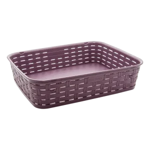 Кошик Irak Plastik коричневий 25,5x20x6см 3л (5547)