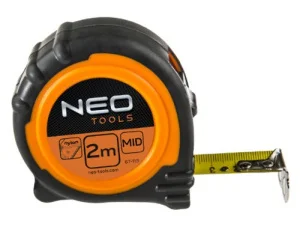 Рулетка Neo tools сталева стрічка 2мx16мм, магніт (67-112)