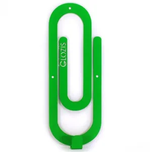 Фото вешалка настенная glozis clip green (h-011)