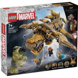 Фото конструктор lego marvel мстители против левиафана 347 деталей (76290)