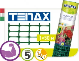 Сетка декоративная Tenax Хобби 10 зелёная (1х50м)