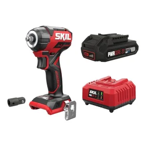 Гайковерт ударний SKIL 3265 CA Compact (SD1E3265CA+BC1E3110AA)