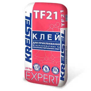 Клей для приклеивания МВ и ППС Kreisel Expert TF21 25кг
