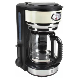 Фото кофеварка russell hobbs 21702-56 retro vintage cream