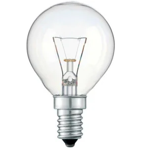 Лампа розжарювання Philips P45 прозора 60Вт Е14 (90016408)