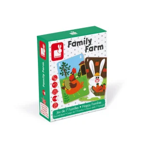 Настільна гра Janod Happy Families Ферма (J02756)