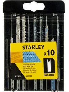 Набір полотен для електролобзика STANLEY 10шт (STA28020-XJ)
