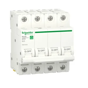 Автоматичний вимикач Schneider R9F02425 4-п RESI9 25A В 6kA (R9F02425)