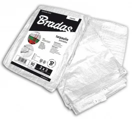 Тент Bradas WHITE 3x5 м, 90 г/м2 (PLW903/5)