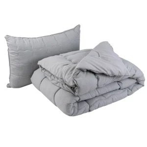 Фото набор руно одеяло 140x205см и подушка 50x70см (924.52_soft line)