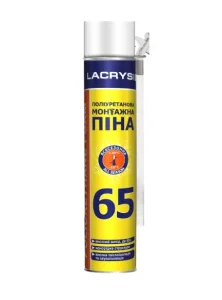 Піна монтажна Lacrysil 65 побутова