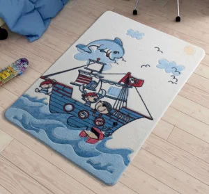 Килимок у дитячу кімнату Confetti Smiley Dolphin Blue (CT_110083413)