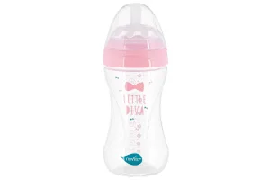 Пляшка для годування антиколікова Nuvita NV6031 Mimic Collection 3м+ 250мл (NV6031ROSA)