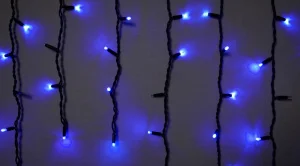 Гірлянда зовнішня Delux Icicle 75LED IP44 EN синій 2x0.7м (90012958)