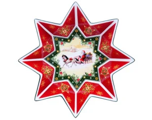 Фото салатник lefard christmas collection 26см (986-068)