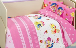 Комплект постільної білизни Class Happy v2 Pembe 100x150см (BT_08007809)