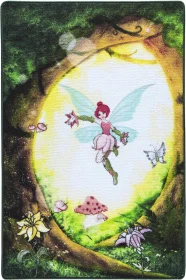 Фото коврик в детскую комнату confetti fairy forest yesil 100x150см (cf_110083652)