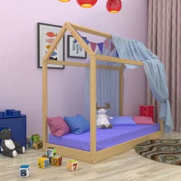 Фото кровать домик sportbaby вигвам – 2 лак 80х160см